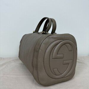 Gucci Medium Pebbled Boston Soho Bag